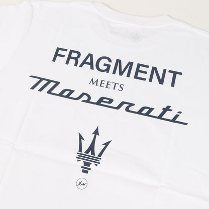 21SS ×Maserati ロゴプリント Tシャツ