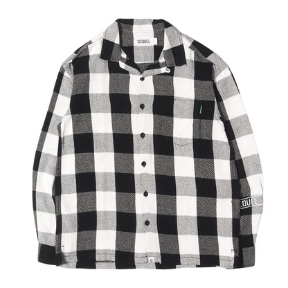 20AW 背ロゴ バッファローチェック ヘビーネル パジャマシャツ(PAJAMAS SHIRT)