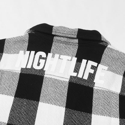 20AW 背ロゴ バッファローチェック ヘビーネル パジャマシャツ(PAJAMAS SHIRT)