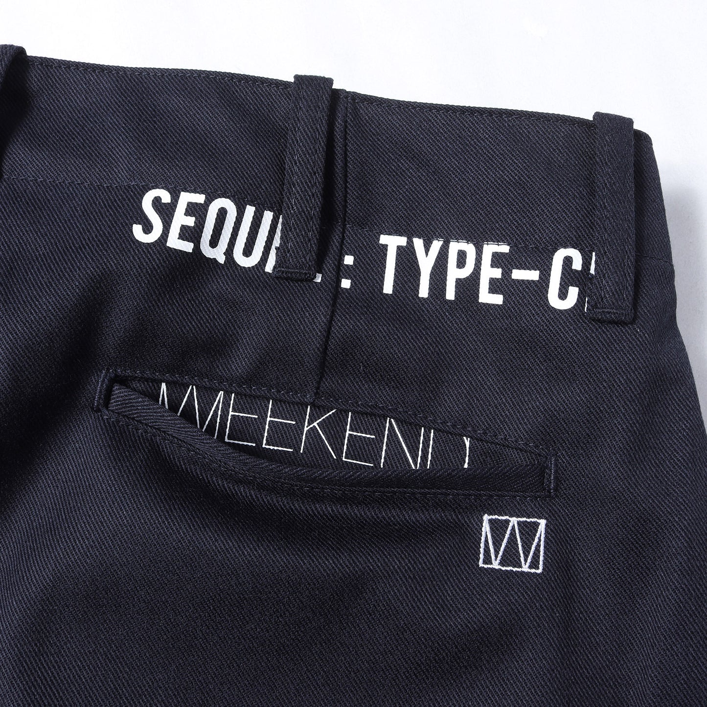 WEEKEND限定 クロップド ワイド チノパンツ(CHINO PANTS TYPE-CP)