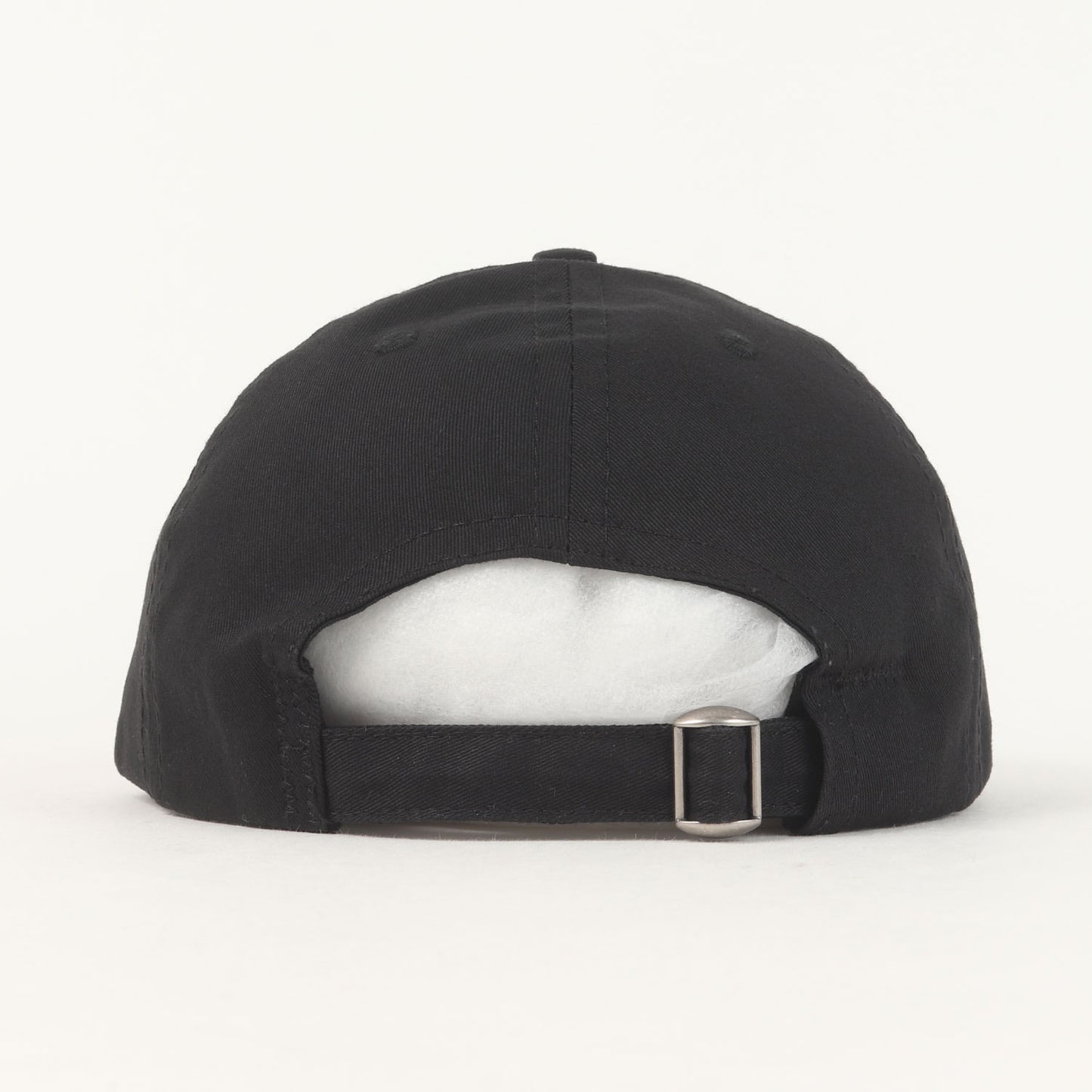 24SS ロゴ刺繍 コットンツイル 6パネルキャップ(Simple Cotton Cap)