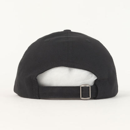 24SS ロゴ刺繍 コットンツイル 6パネルキャップ(Simple Cotton Cap)