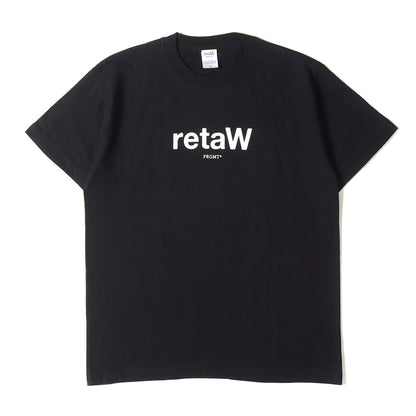 ×retaW ロゴプリント クルーネック Tシャツ