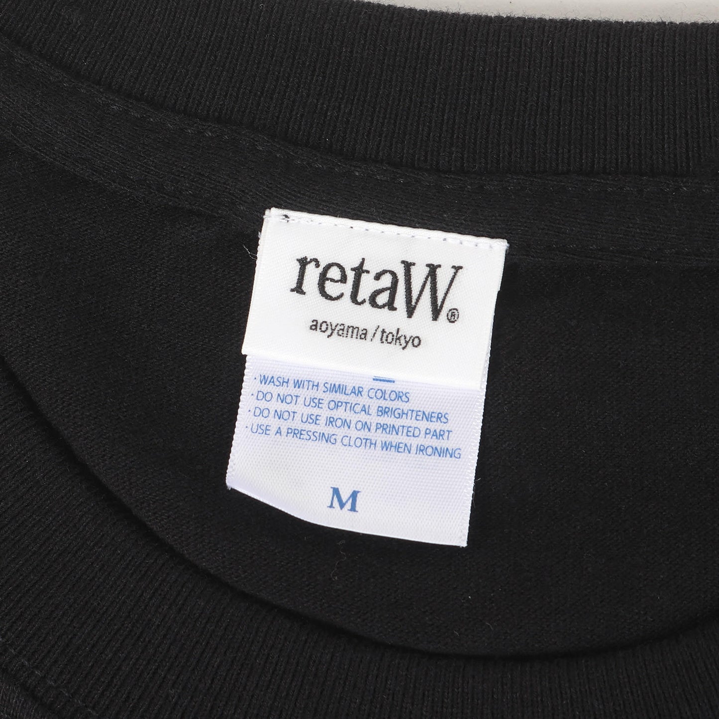 ×retaW ロゴプリント クルーネック Tシャツ