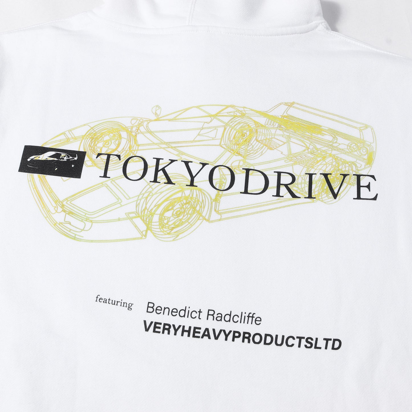 グラフィックプリント スウェットパーカー