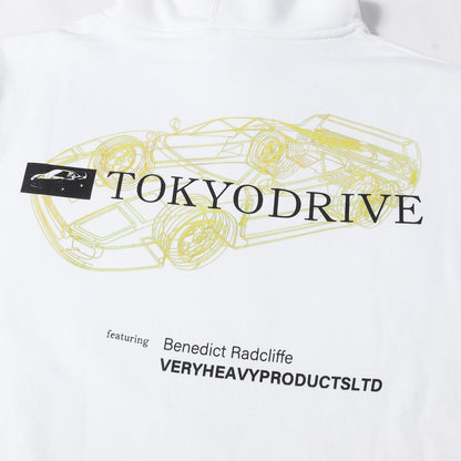 グラフィックプリント スウェットパーカー