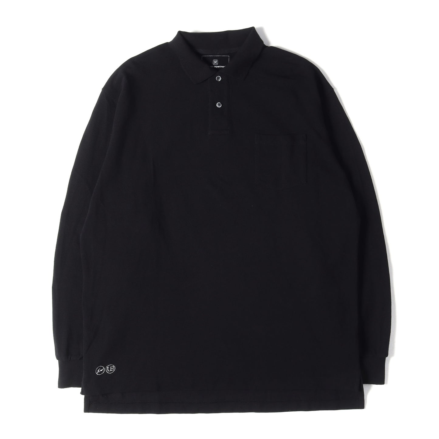 24SS バギー 鹿の子 ロングスリーブ ポロシャツ(L/S POCKET BAGGY POLO)