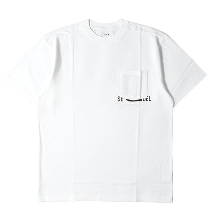 21SS ロゴプリント ポケット Tシャツ(POCKET PRINT T-SHIRT)