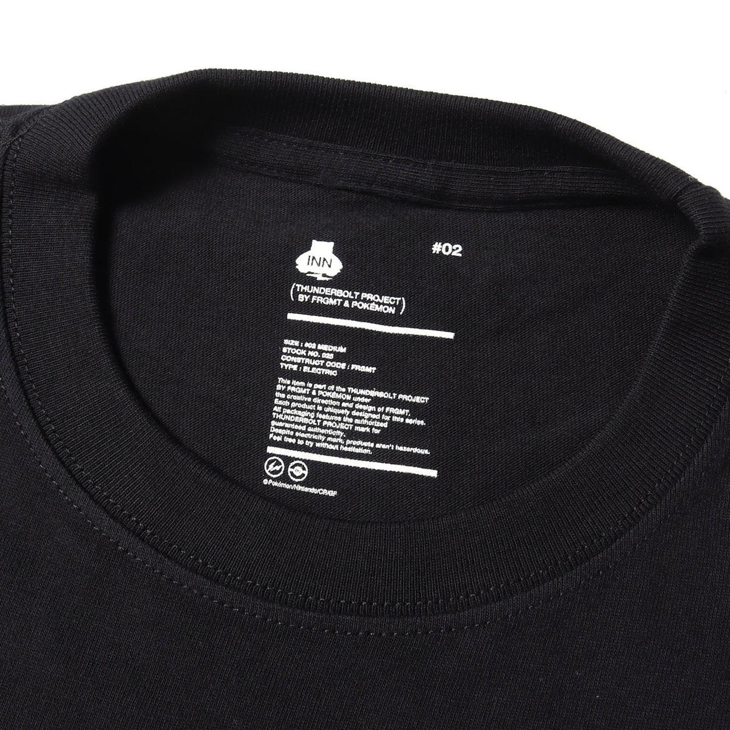 ×ポケットモンスター / ポケモン THUNDERBOLT PROJECT カビゴン ロングスリーブ Tシャツ