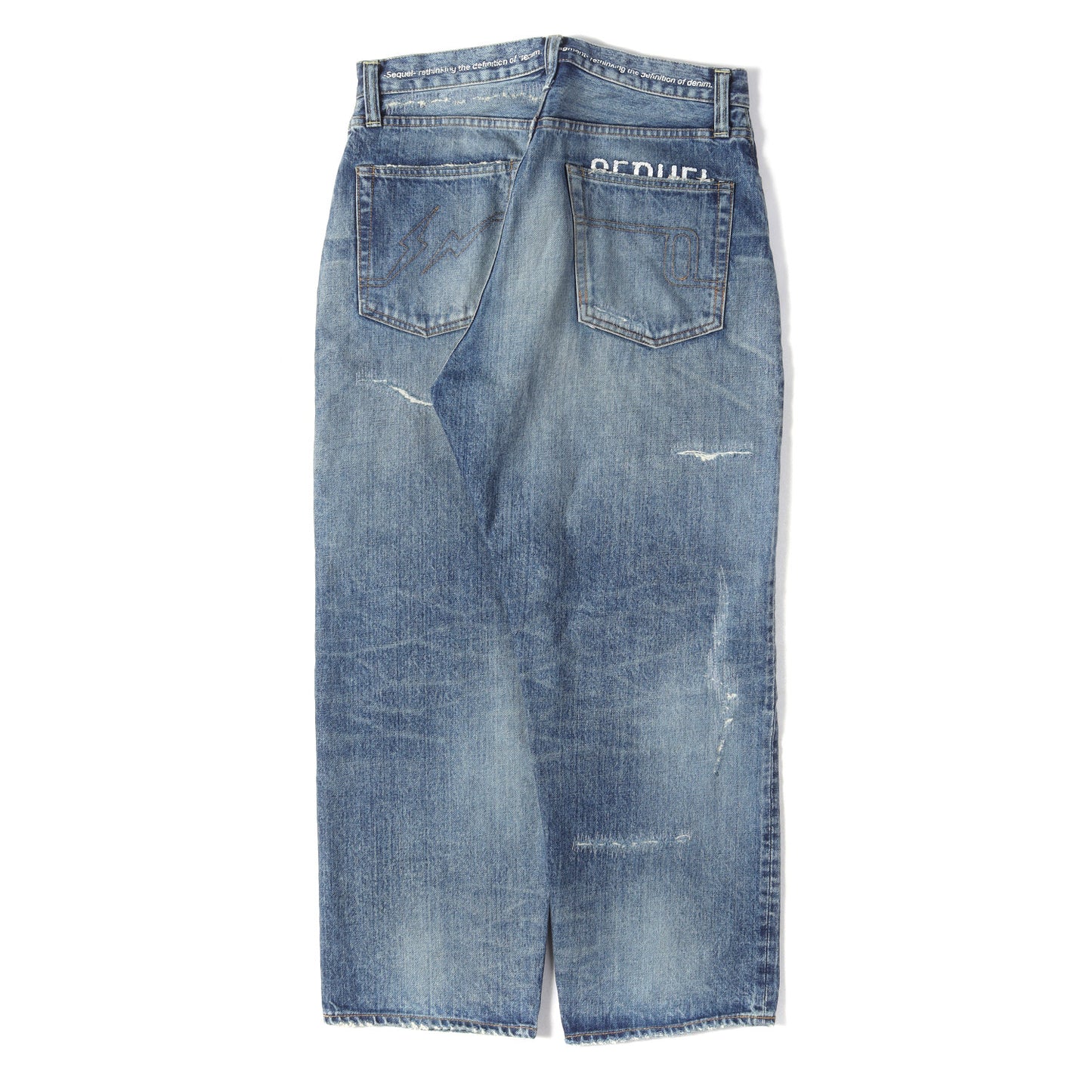 23AW ×fragment design ダメージリペア加工 デニムパンツ(DAMAGE DENIM PANTS)