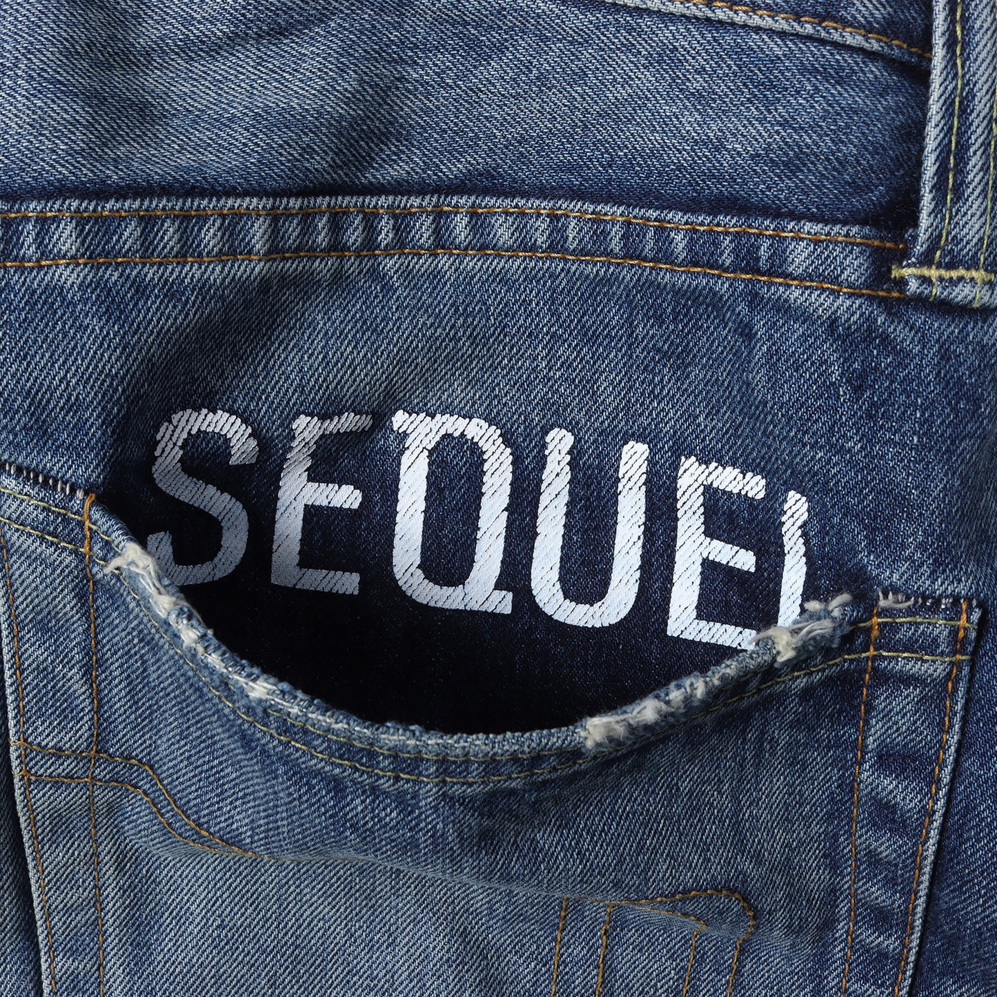 23AW ×fragment design ダメージリペア加工 デニムパンツ(DAMAGE DENIM PANTS)
