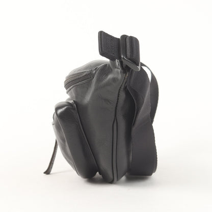 カウハイドレザー ウエストパック / ウエストバッグ(Leather Waist Pack)