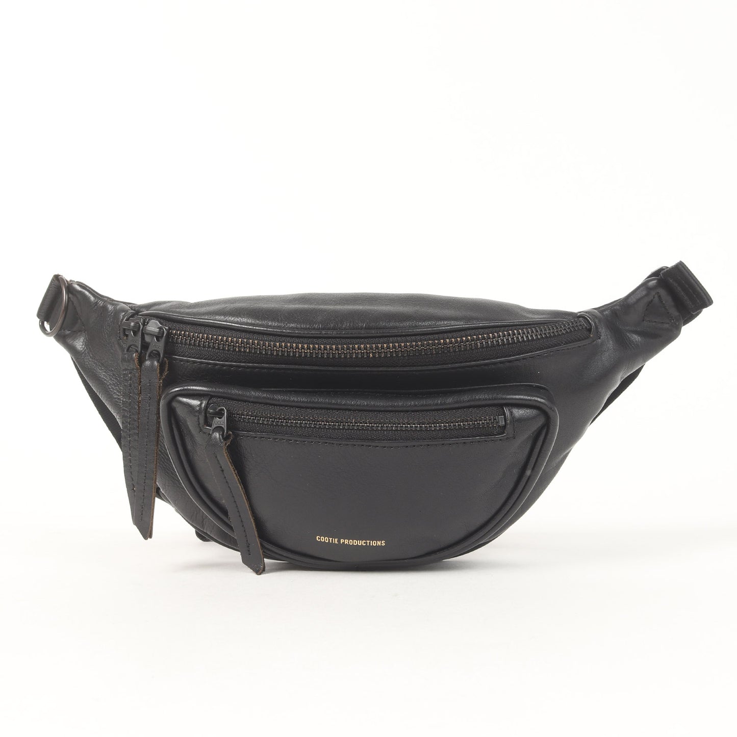 カウハイドレザー ウエストパック / ウエストバッグ(Leather Waist Pack)