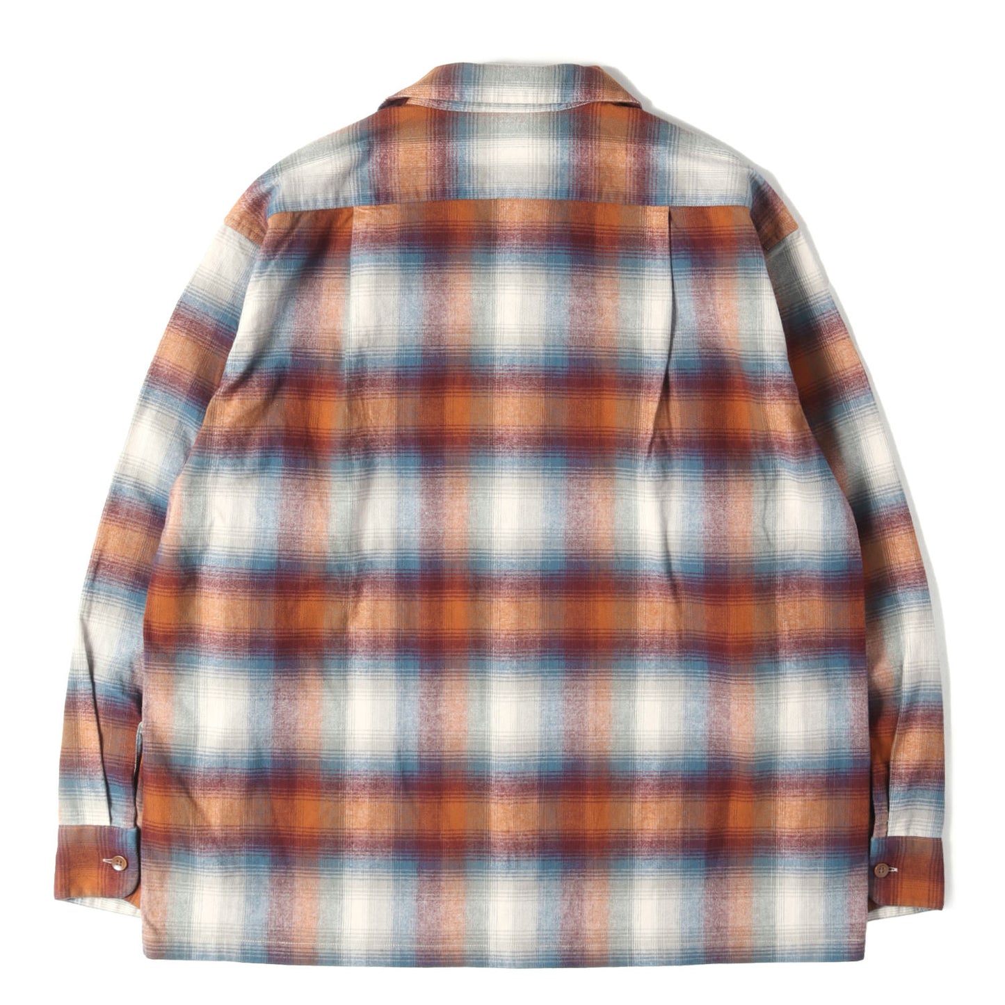 [ペンドルトン100周年記念モデル] ×JOURNAL STANDARD オンブレチェック オープンカラー フランネルシャツ
