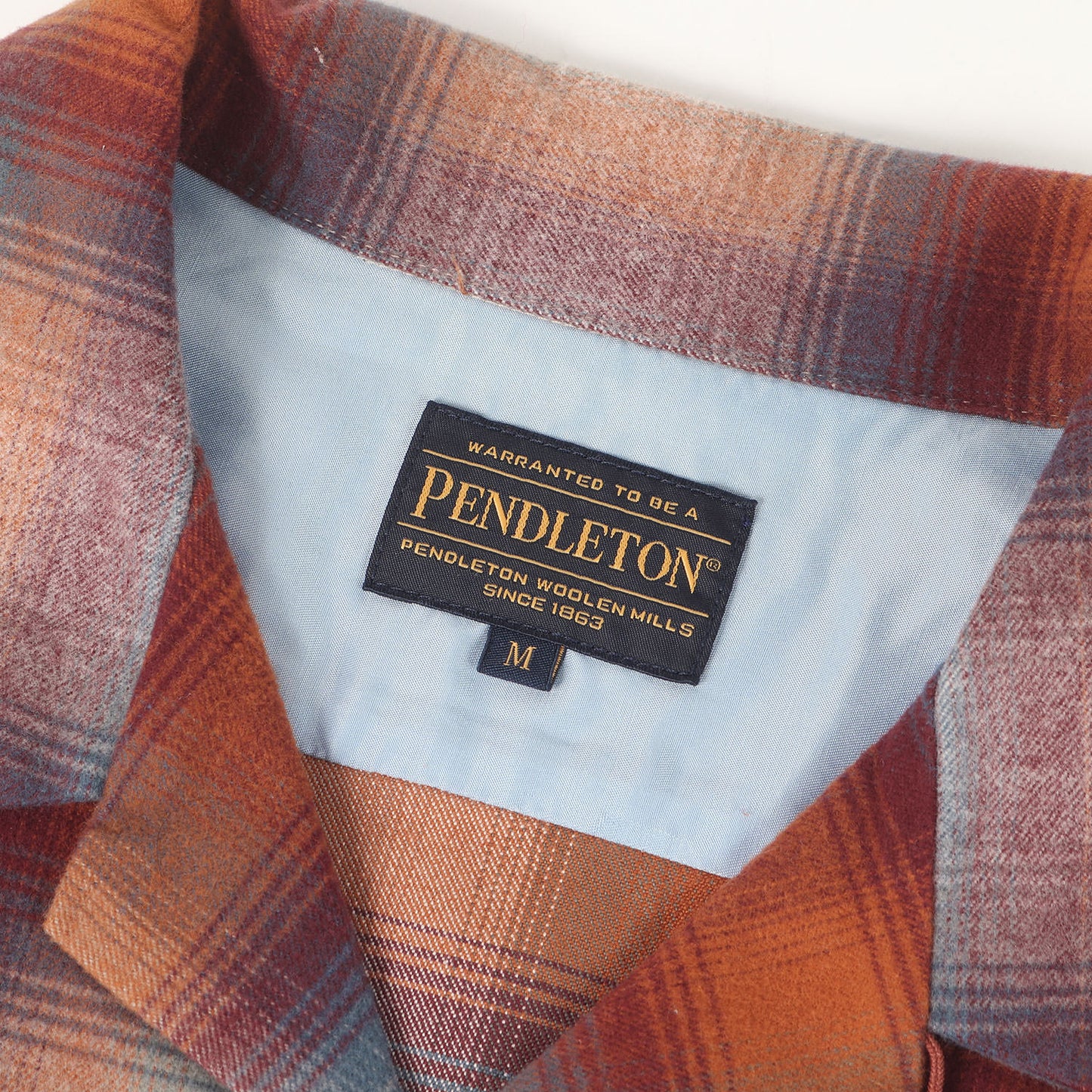 [ペンドルトン100周年記念モデル] ×JOURNAL STANDARD オンブレチェック オープンカラー フランネルシャツ