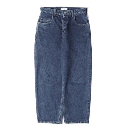 24AW ウォッシュ加工 バギー デニムパンツ(5 Pocket Denim Baggy Pants)