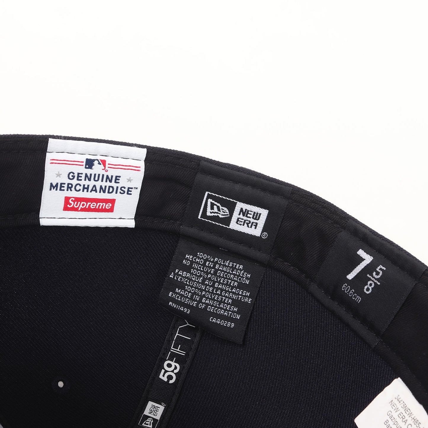 24SS ×NEW ERA ×New York Yankees BOXロゴ ベースボールキャップ(MLB Teams Box Logo New Era)
