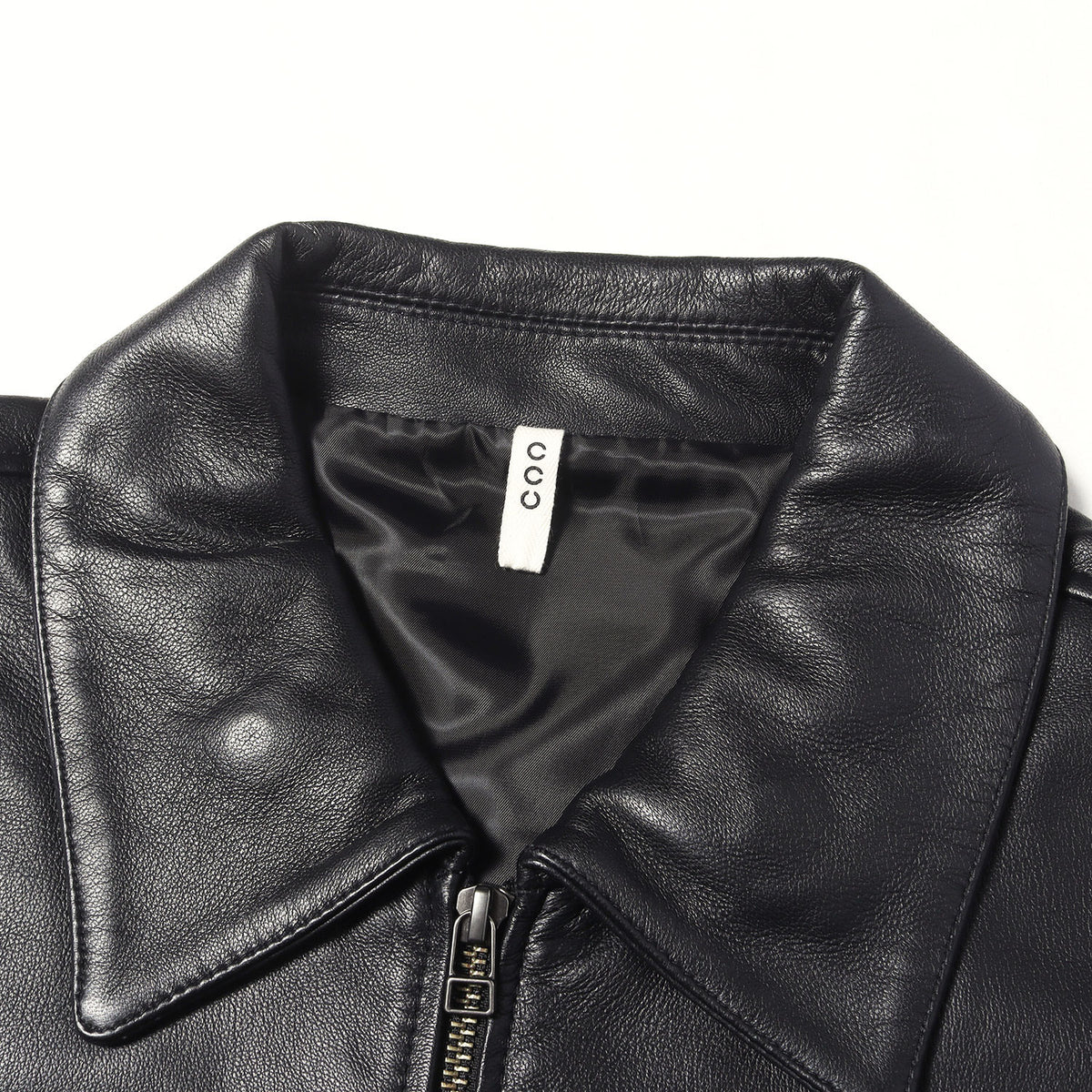 シープスキンレザー スイングトップ ジャケット