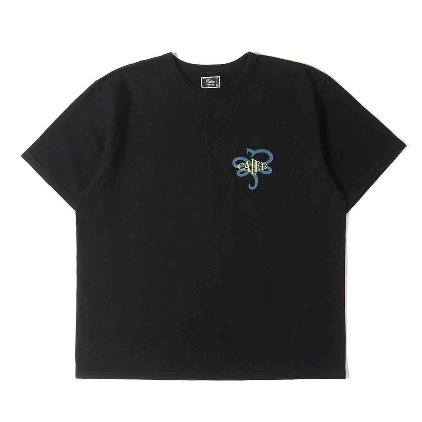 スネーク グラフィック ヘビー Tシャツ(Binder neck snake logo vintage t-shirt)