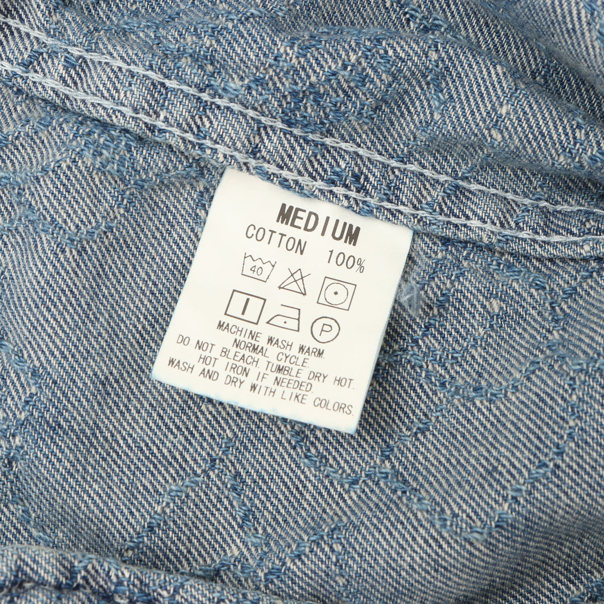 25SS ローズ ジャガード総柄 デニムジャケット(ROSE PATTERN JACQUARD 3RD TYPE DENIM JACKET)