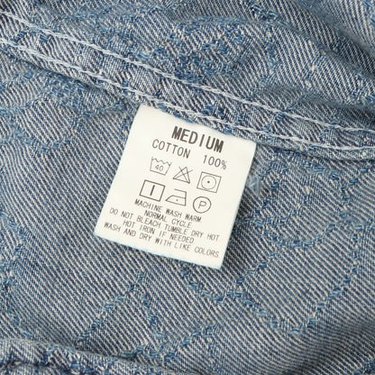 25SS ローズ ジャガード総柄 デニムジャケット(ROSE PATTERN JACQUARD 3RD TYPE DENIM JACKET)