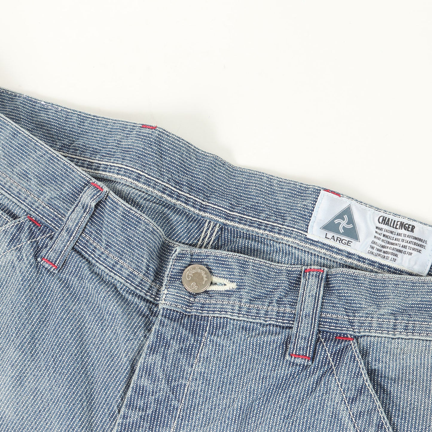 25AW ヴィンテージ加工 ヒッコリー ペインターパンツ(WASHED PAINTER PANTS)
