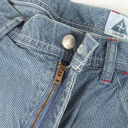 25AW ヴィンテージ加工 ヒッコリー ペインターパンツ(WASHED PAINTER PANTS)