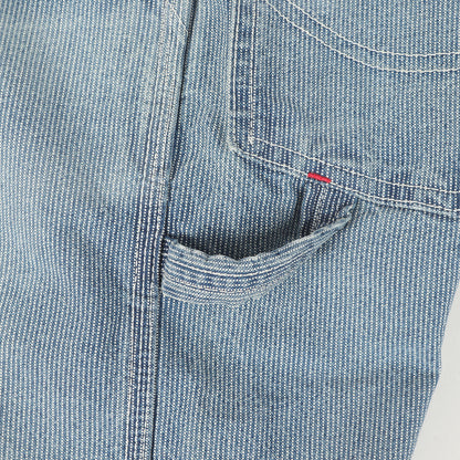 25AW ヴィンテージ加工 ヒッコリー ペインターパンツ(WASHED PAINTER PANTS)