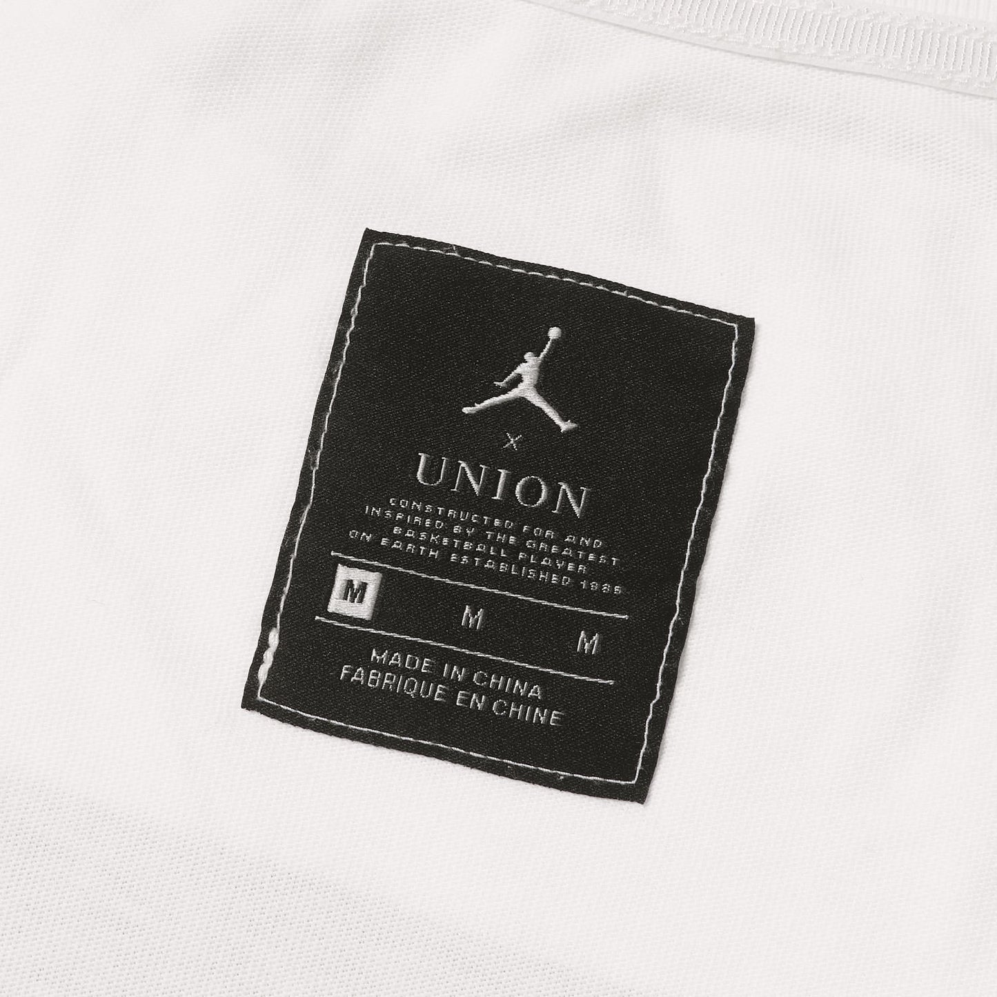 20AW ×UNION JORDAN ダメージ加工 ロングスリーブ Tシャツ(MJ Long Sleeve T-shirt )