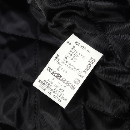 ×HYSTERIC GLAMOUR 1stモデル 袖レザー メルトン バーシティジャケット / スタジャン(VARSITY JACKET)