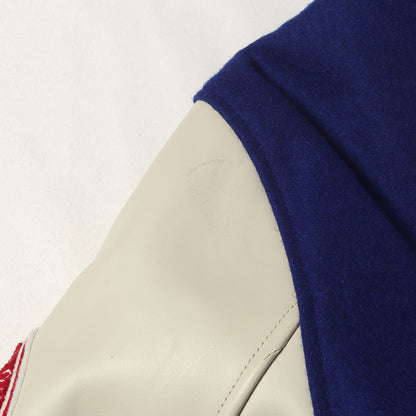 ×HYSTERIC GLAMOUR 1stモデル 袖レザー メルトン バーシティジャケット / スタジャン(VARSITY JACKET)