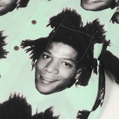 23SS JEAN-MICHEL BASQUIAT レーヨン ハワイアンシャツ / アロハシャツ(S/S HAWAIIAN SHIRT)
