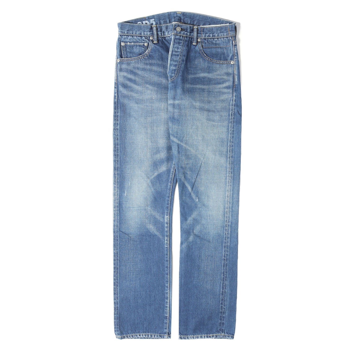 ヴィンテージ加工 スリム デニムパンツ(SOCIAL SCULPTURE 01 SLIM DMGD-5)