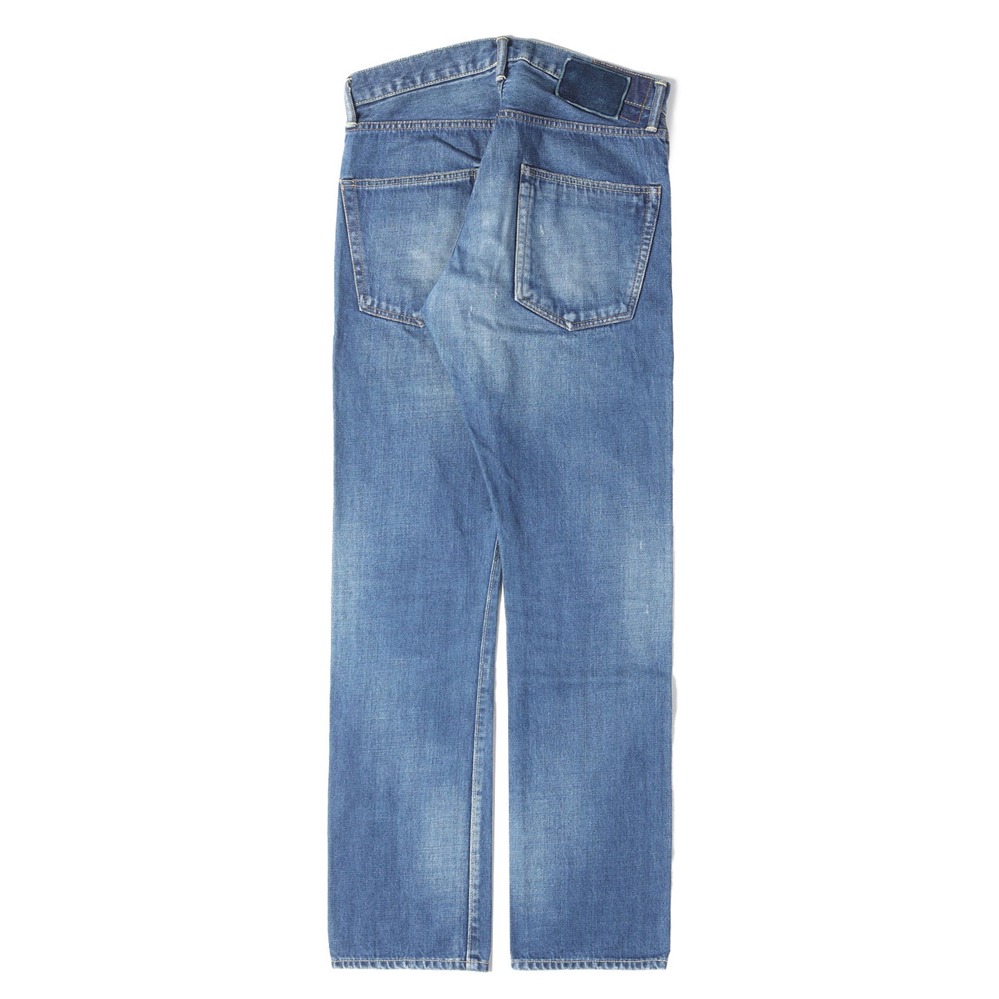 ヴィンテージ加工 スリム デニムパンツ(SOCIAL SCULPTURE 01 SLIM DMGD-5)