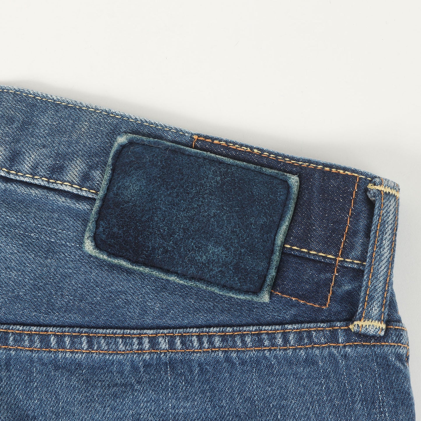 ヴィンテージ加工 スリム デニムパンツ(SOCIAL SCULPTURE 01 SLIM DMGD-5)
