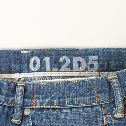 ヴィンテージ加工 スリム デニムパンツ(SOCIAL SCULPTURE 01 SLIM DMGD-5)