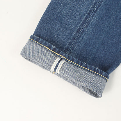ヴィンテージ加工 スリム デニムパンツ(SOCIAL SCULPTURE 01 SLIM DMGD-5)