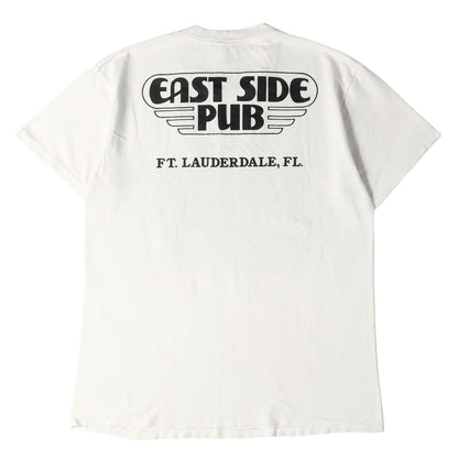 [Goodデザイン] 90s EAST SIDE PUB 両面プリント Tシャツ / グアテマラ製 DELTA