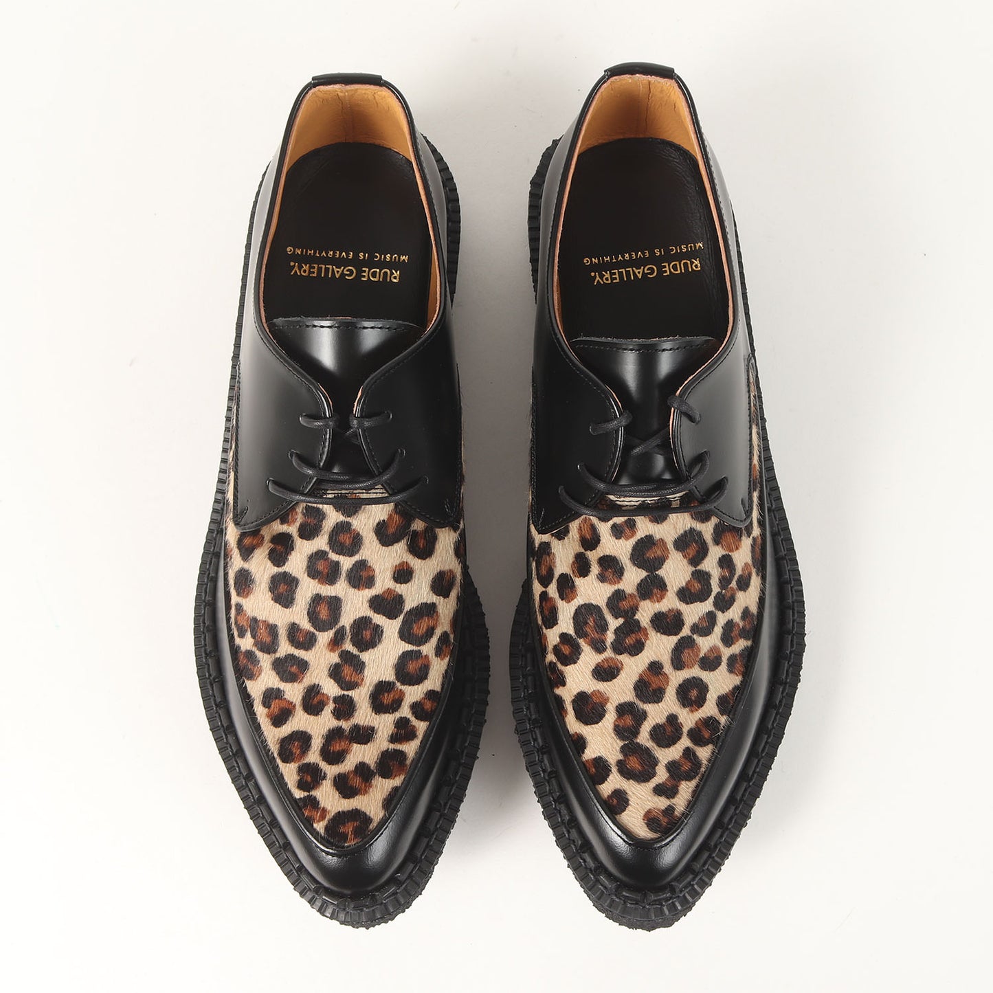 21SS レオパード ラバーソールシューズ(LOVER SHOES)
