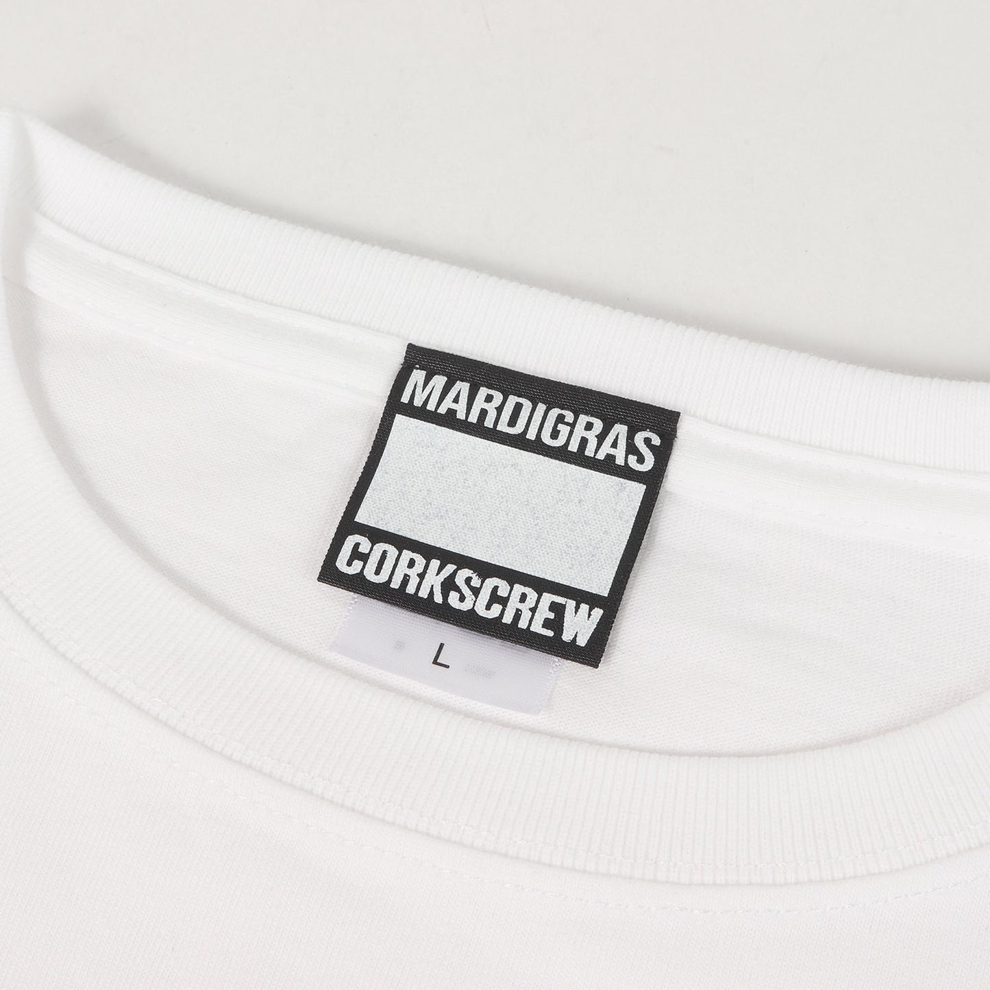 ×黒夢 MARDIGRAS CORKSCREW Tシャツ