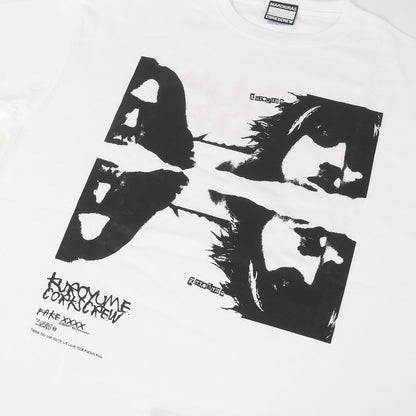 ×黒夢 MARDIGRAS CORKSCREW Tシャツ