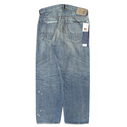 ×Soulgoods ダメージリペア加工 デニムパンツ(SG REGULAR TAPERED REMAKE 5P PANTS)