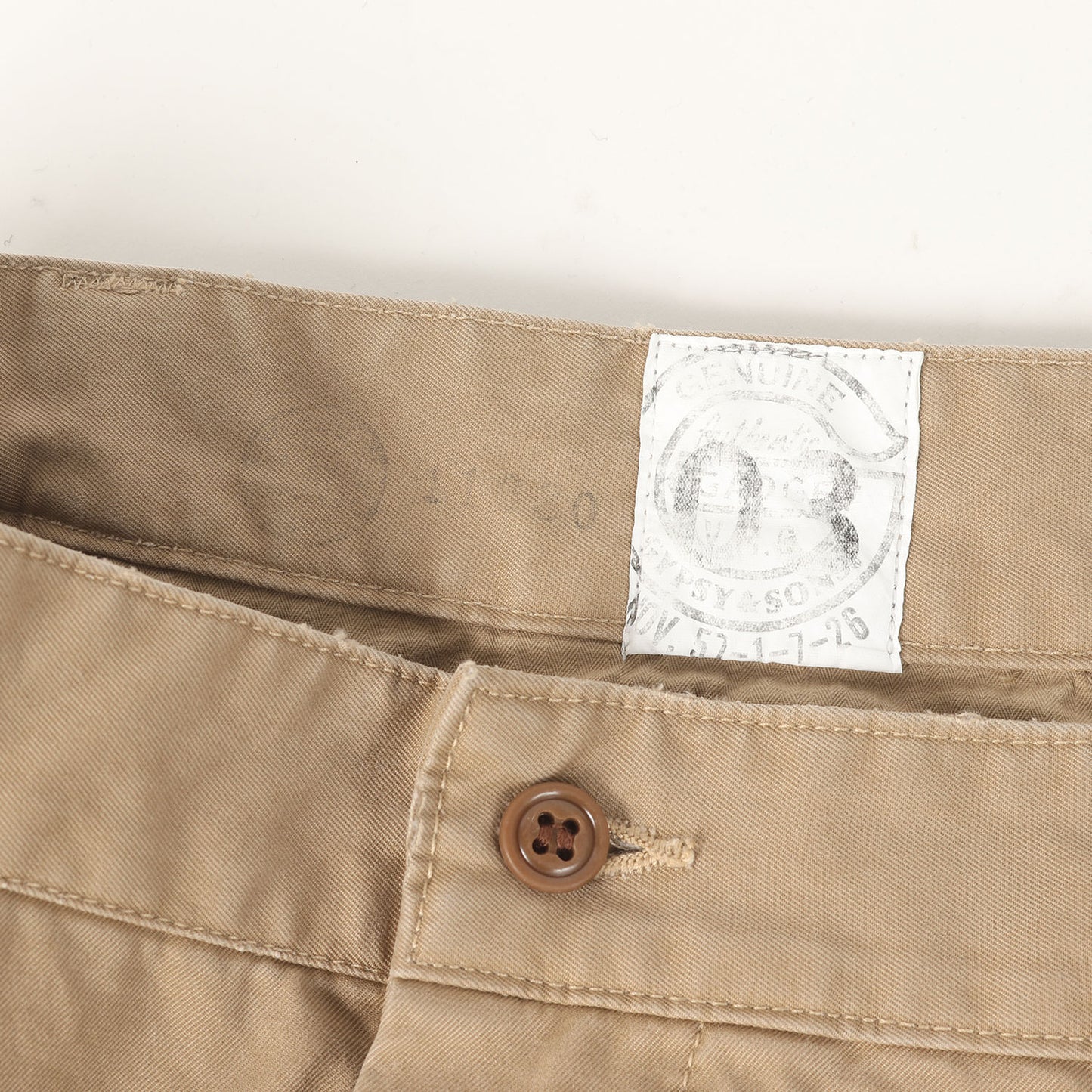TRIBECA15周年記念 M-52 フレンチ ベンタイル チノパンツ(M52 FRENCH CHINO)