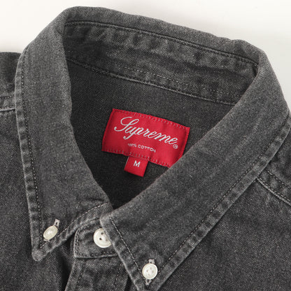 20AW クラシックロゴ ボタンダウン デニムシャツ(Classic Logo Denim Shirt)