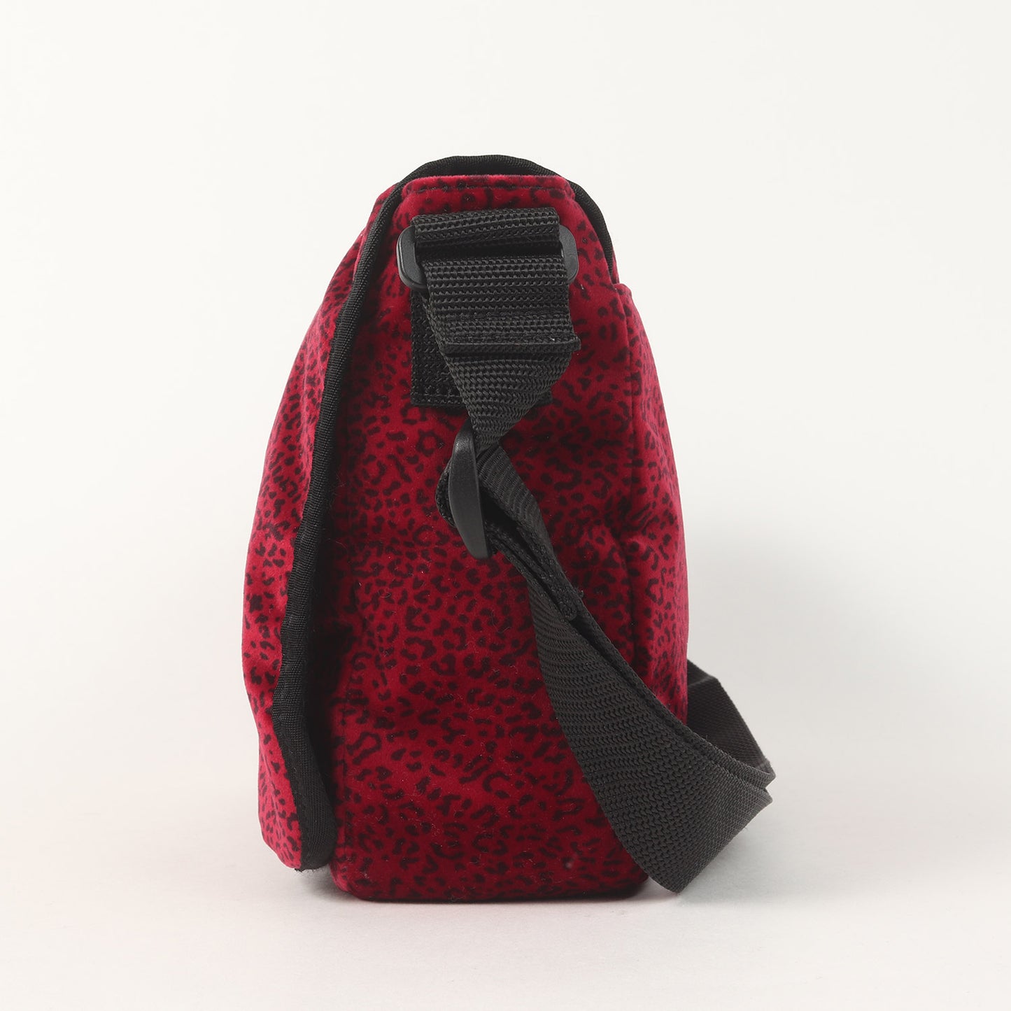 25AW レオパード ベルベット スモール メッセンジャーバッグ(Velvet Small Messenger Bag)