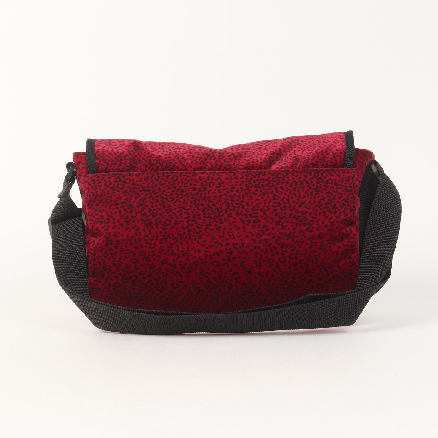 25AW レオパード ベルベット スモール メッセンジャーバッグ(Velvet Small Messenger Bag)