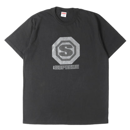 24AW Sロゴ ラメプリント Tシャツ(Blockbuster Tee)