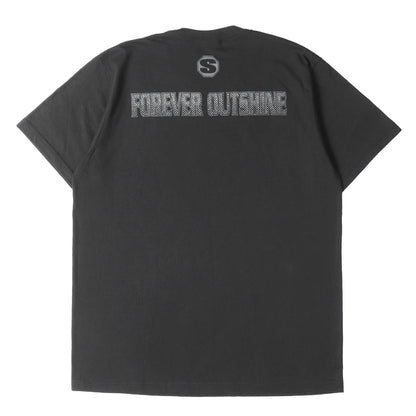 24AW Sロゴ ラメプリント Tシャツ(Blockbuster Tee)