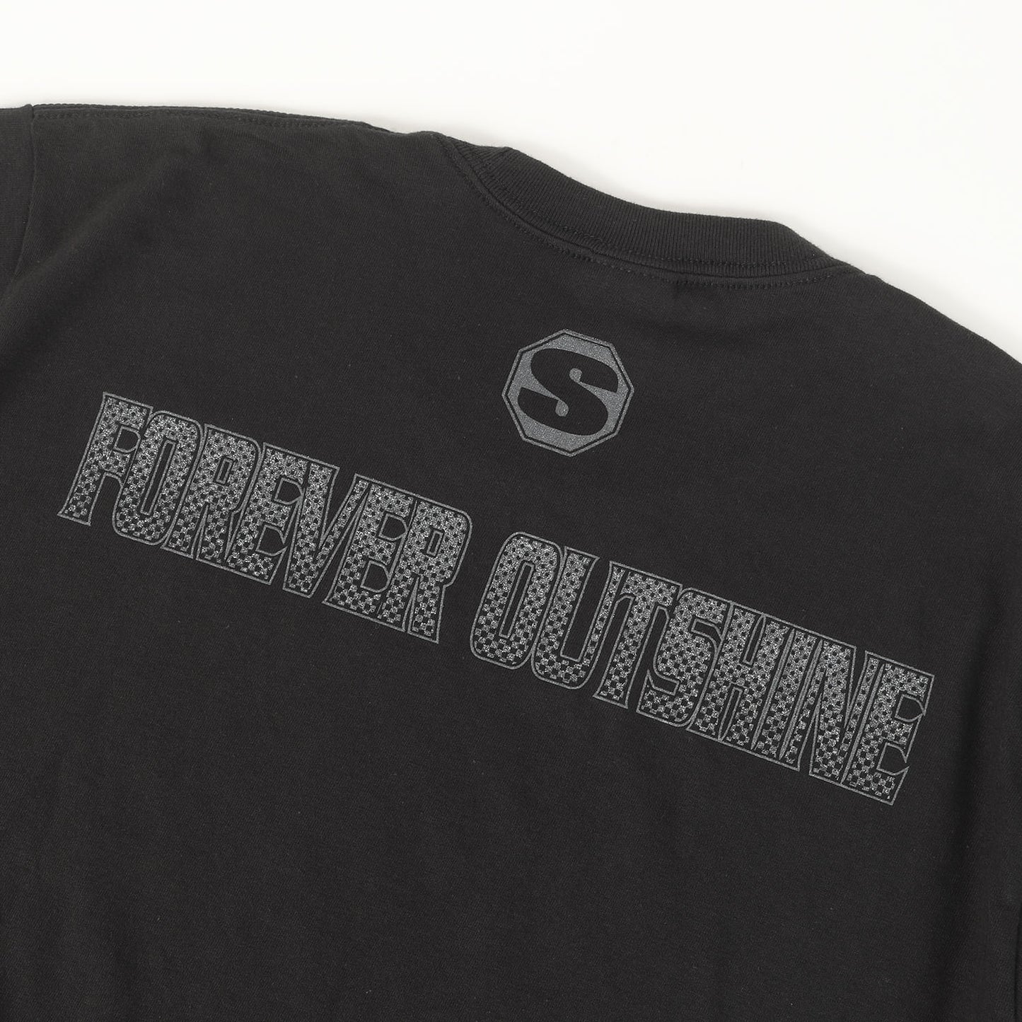 24AW Sロゴ ラメプリント Tシャツ(Blockbuster Tee)