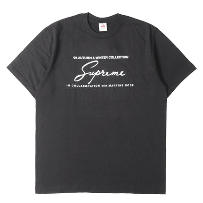24AW ×Martine Rose ブランドロゴ Tシャツ(Tee)